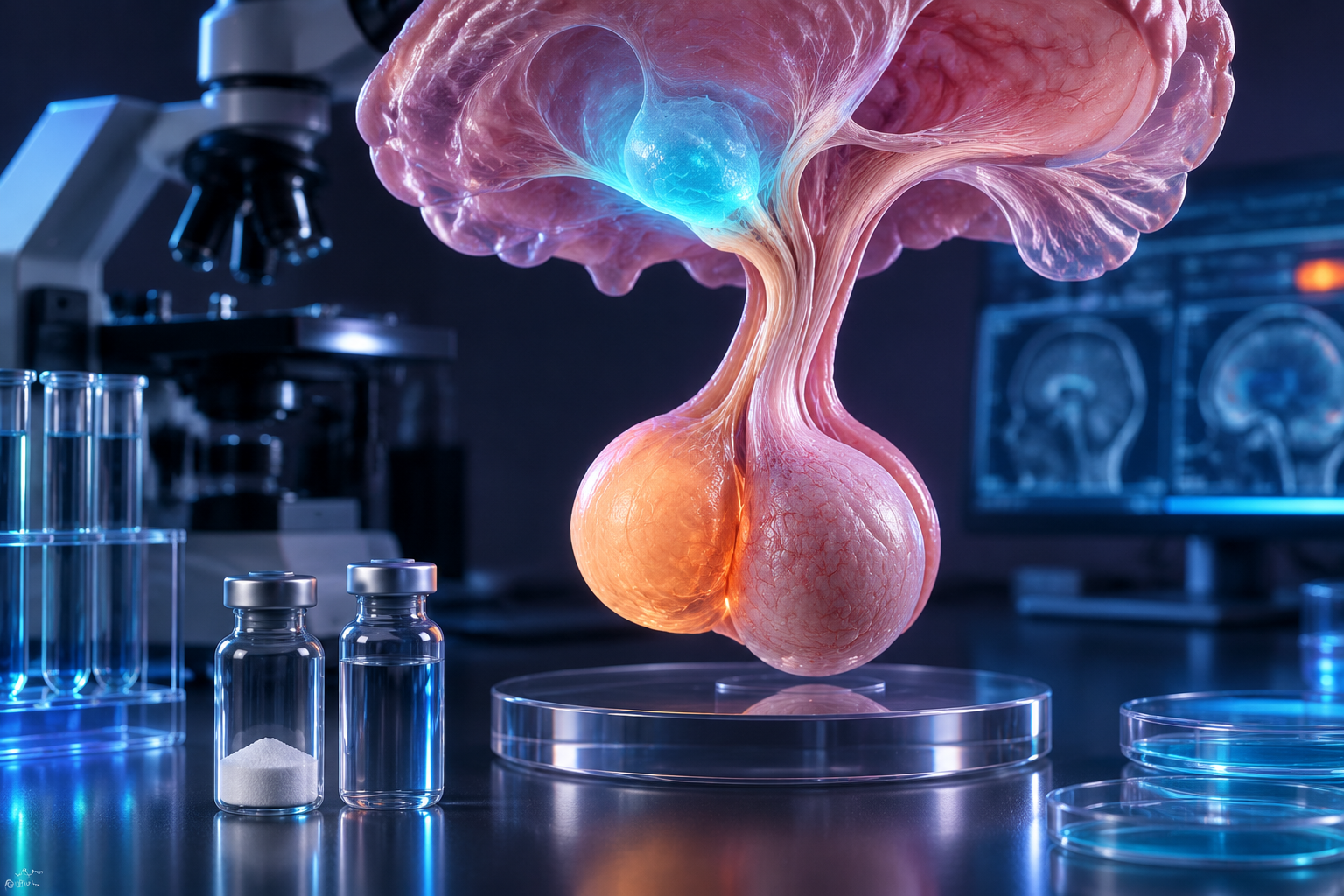 Illustration NEXUS — recherche peptides