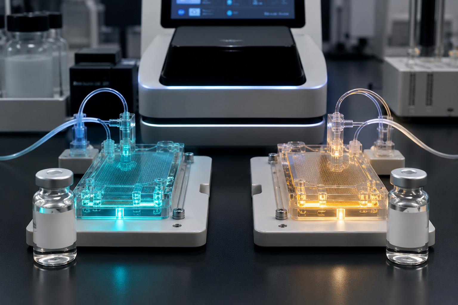Illustration NEXUS — recherche peptides