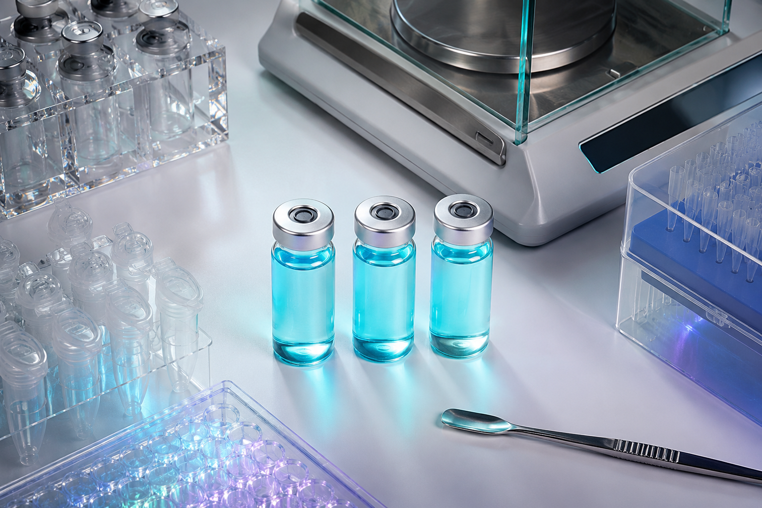 Illustration NEXUS — recherche peptides