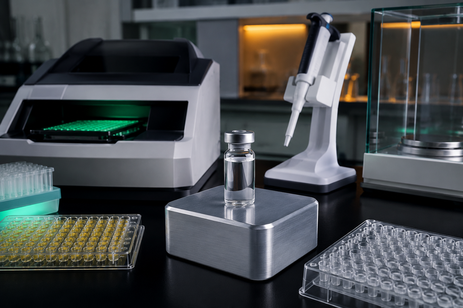 Illustration NEXUS — recherche peptides