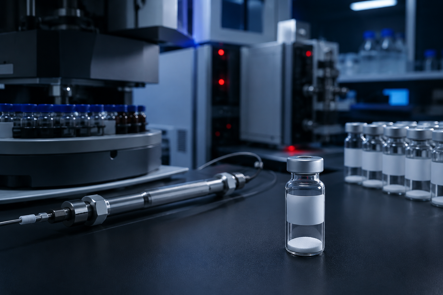 Illustration NEXUS — recherche peptides
